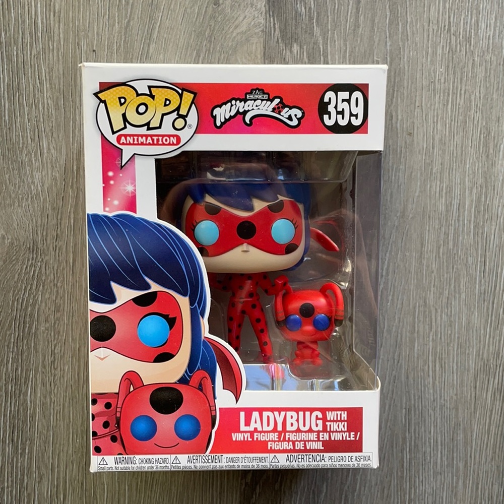 Miraculous Ladybug and Tikki Funko Pop